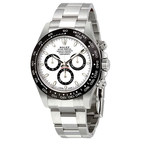 rolex cosmograph daytona white dial stainless steel oyster men& 39|rolex daytona 126500ln for sale.